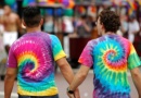Volunteers at an AIDS walk