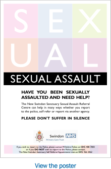 View the Sexual Assault Poster